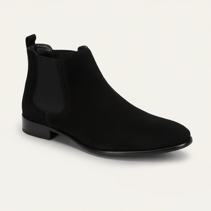 Vienna | Herre ruskind Chelsea-støvler - Elegant Slip On sko