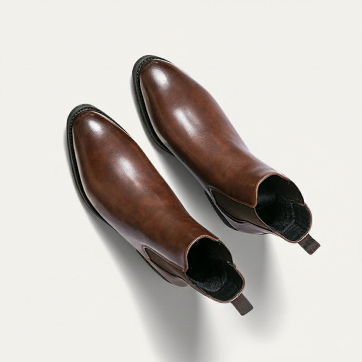 Cobblestone | Herre klassisk Ankle Slip On læder støvler
