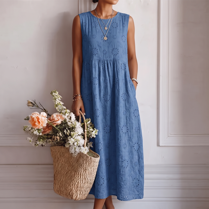 Alicia™ | Midi-sommerkjole til hverdagen – billede 1