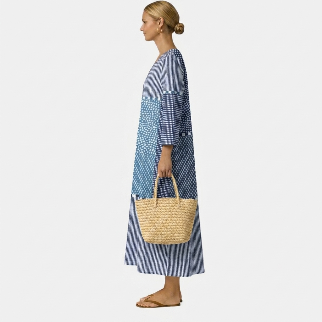 Sara™ | Let blomstret kjole – billede 4