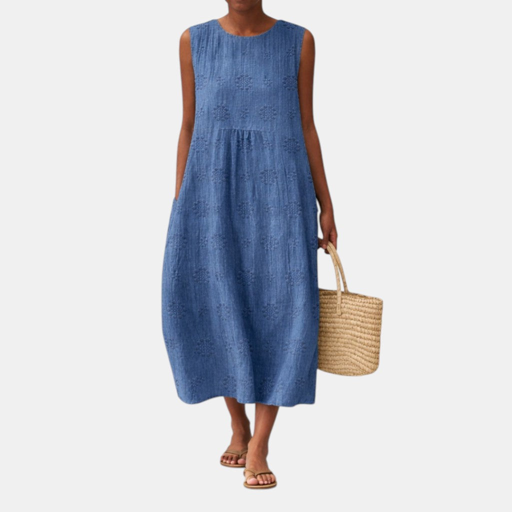 Alicia™ | Midi-sommerkjole til hverdagen – billede 2