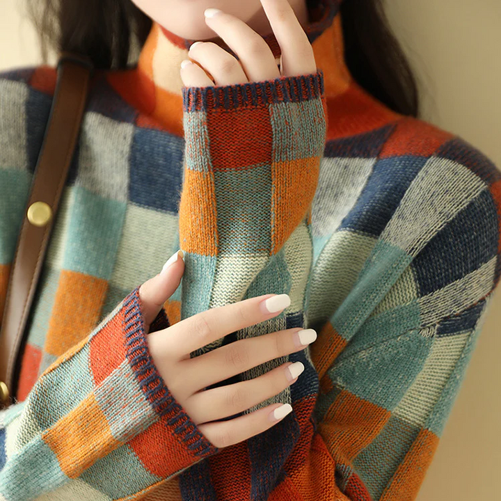 Evelyn | Cashmere Hyggelig Retro Jumper — 6