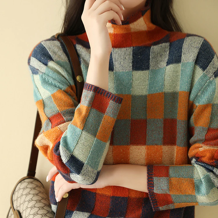Evelyn | Cashmere Hyggelig Retro Jumper — 2