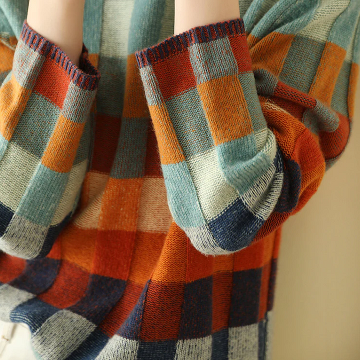 Evelyn | Cashmere Hyggelig Retro Jumper — 5