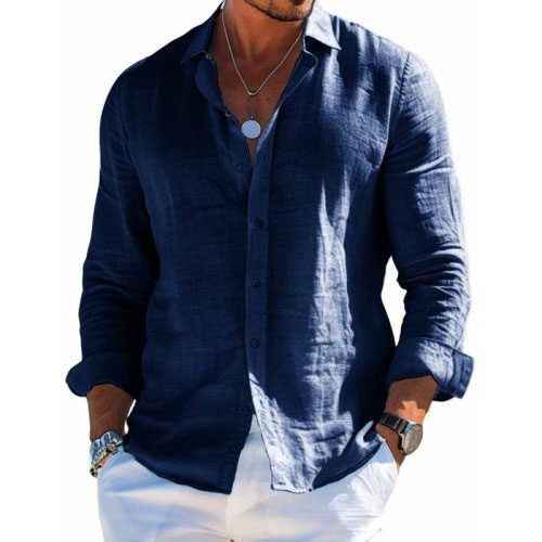 François - Elegant skjorte in åndbar Fabric