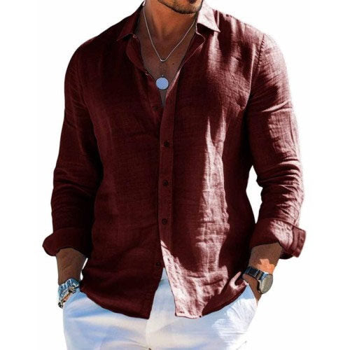 Julien - Elegant skjorte in åndbar Fabric
