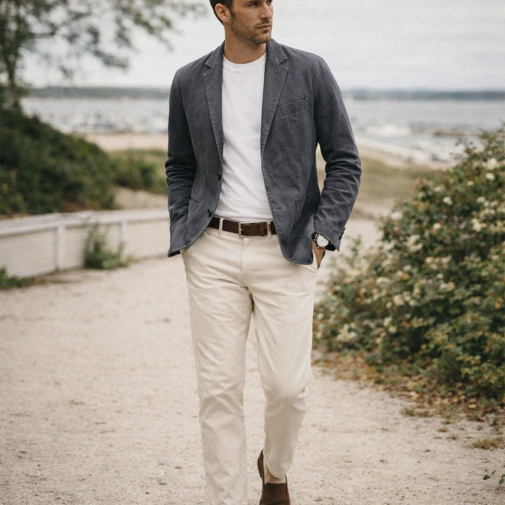 Venice hør sommer blazer - bryllupsgæst mænd - formelle anledninger