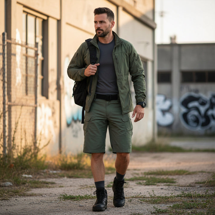 Brookline | Herre udendørs let Tactical Utility Cargo shorts