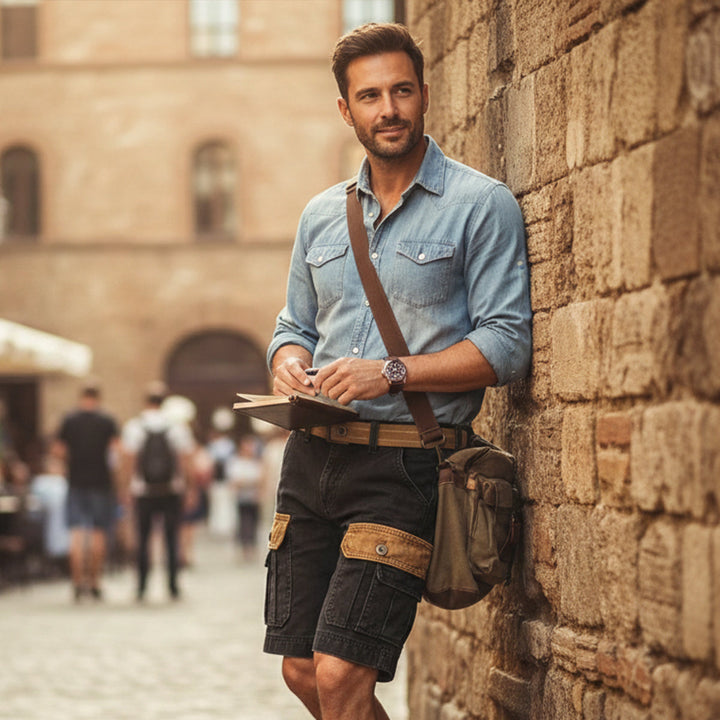 Brixton | Herre vintage Style Utility Cargo shorts