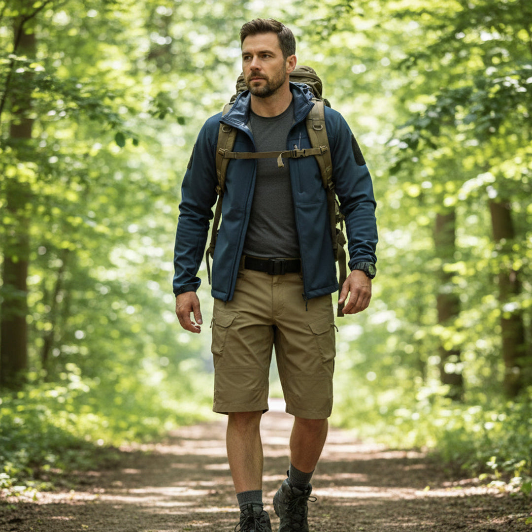 Brookline | Herre udendørs let Tactical Utility Cargo shorts
