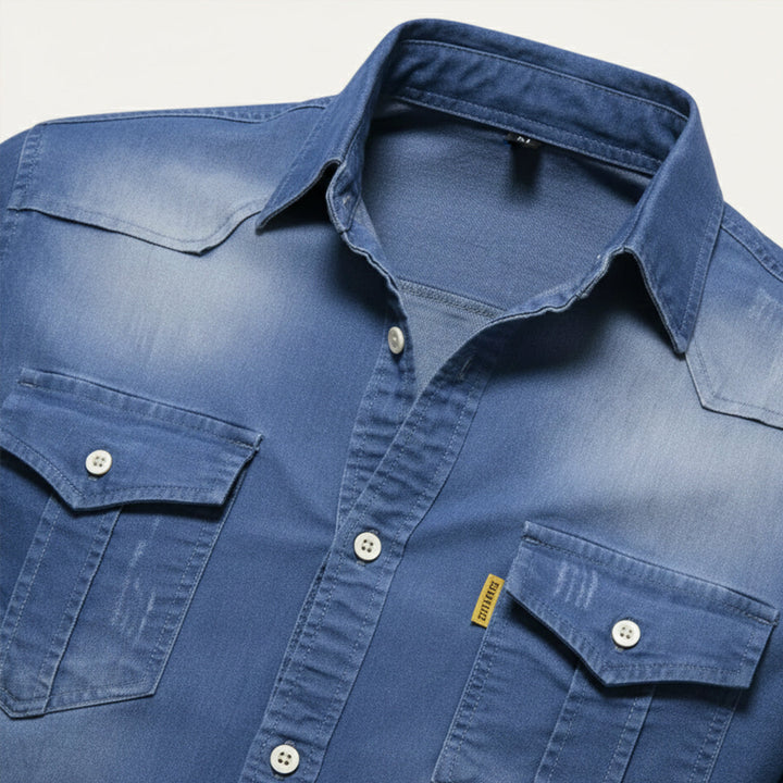 Ashford denim skjorte til mænd