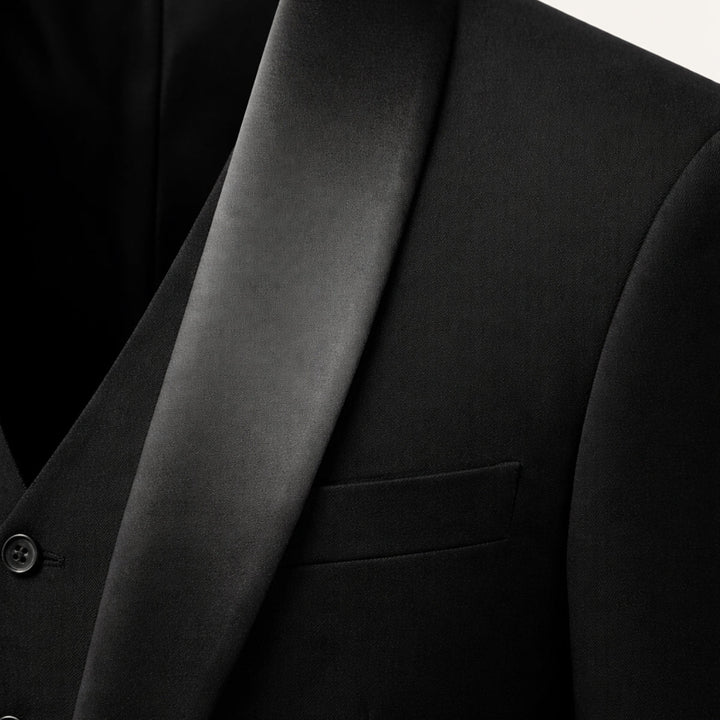 Freja Andersen | Herre 3 Piece jakkesæt - Elegant slim fit Formal Tuxedo sæt