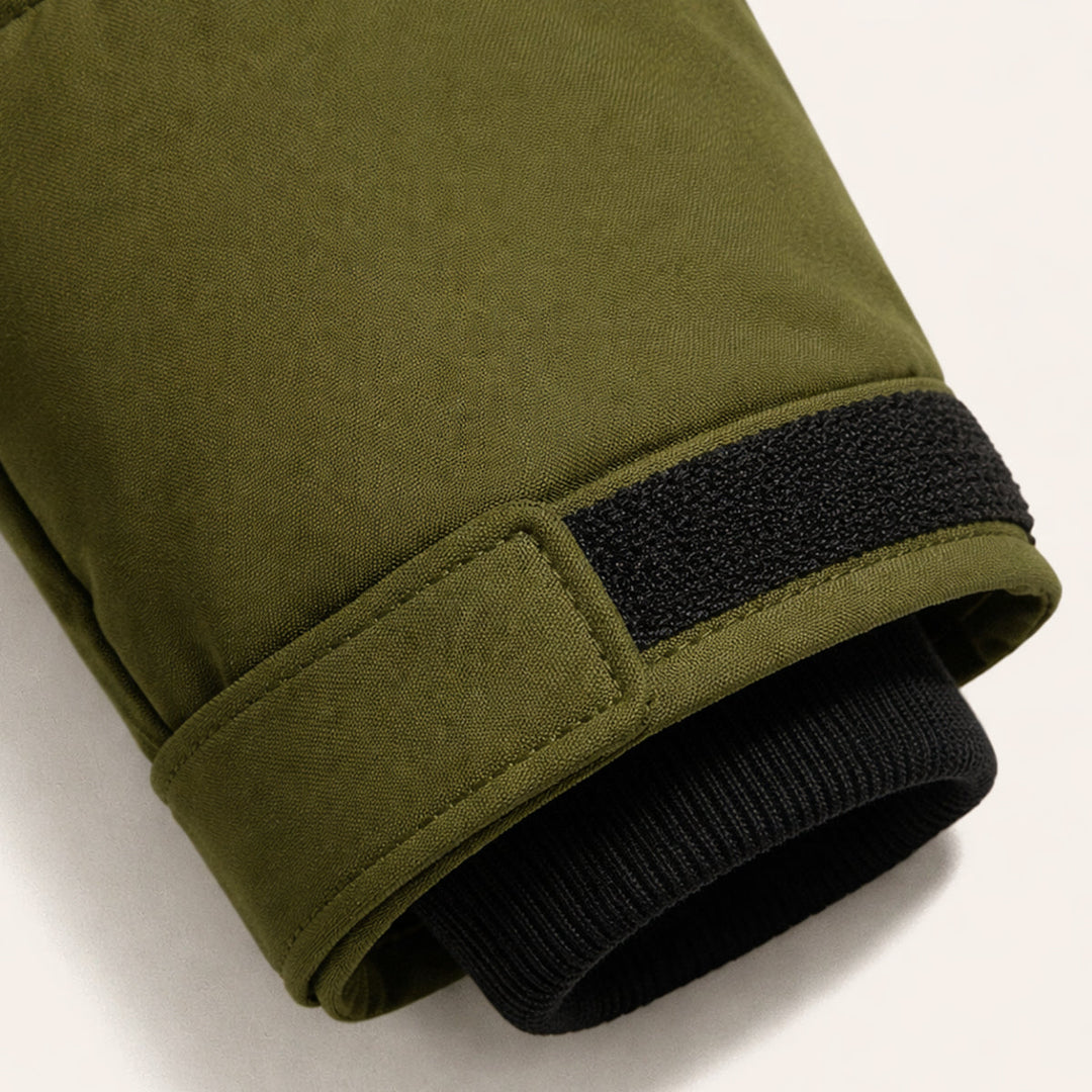 Freja Andersen | Herre varm med hætte vinter puffer frakke med Zipper Pockets