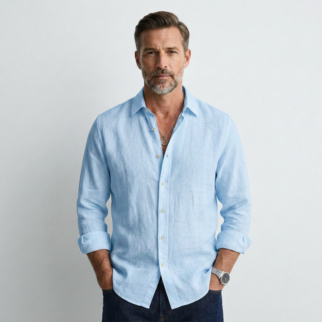 Arthur - Elegant skjorte in åndbar Fabric