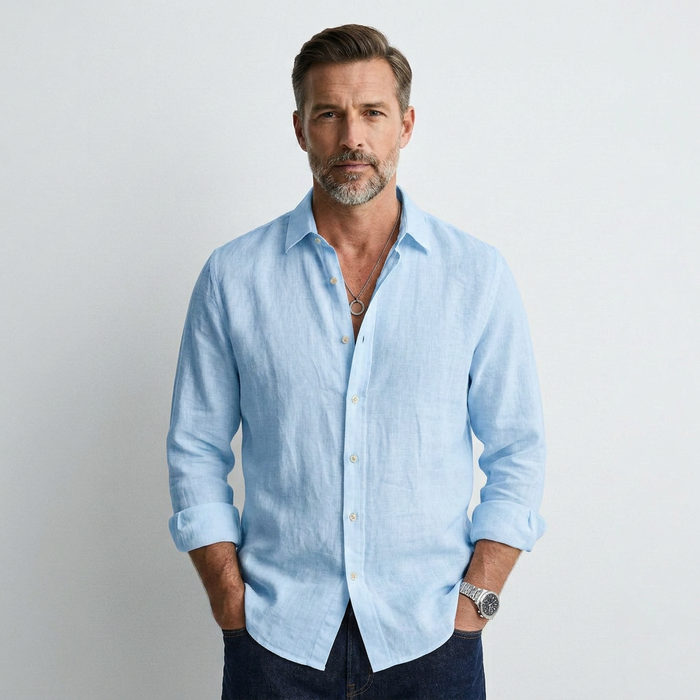 Arthur - Elegant skjorte in åndbar Fabric
