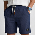 Victor | afslappet tekstureret strik shorts