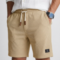 Théo | afslappet tekstureret strik shorts