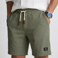 Tom | afslappet tekstureret strik shorts