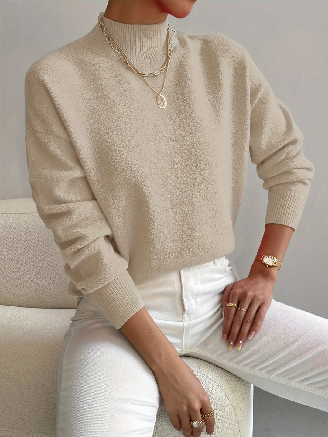 Marilena™ | Elegant rullekravetrøje — 5