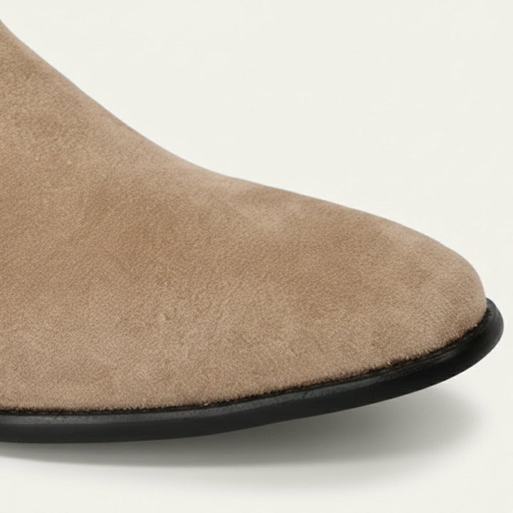 Vienna | Herre ruskind Chelsea-støvler - Elegant Slip On sko