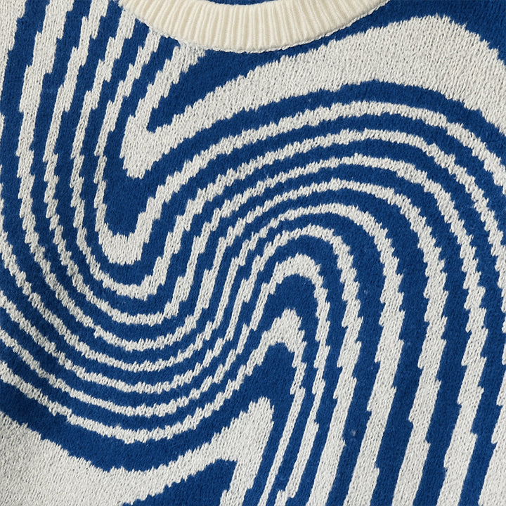 Paris | Herre merino uld trøje - Premium Jacquard strik