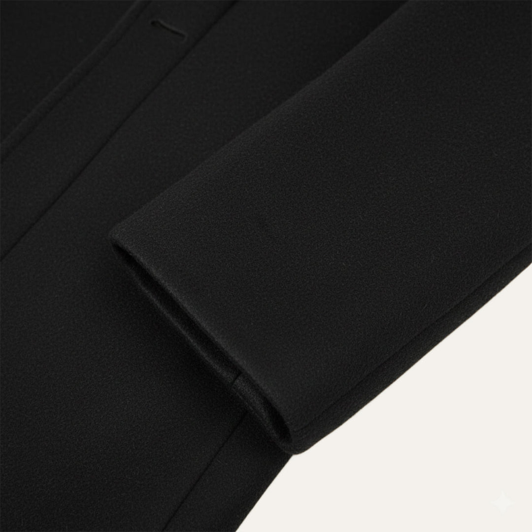Freja Andersen | Herre Sophisticated Longline uld vinter jakke