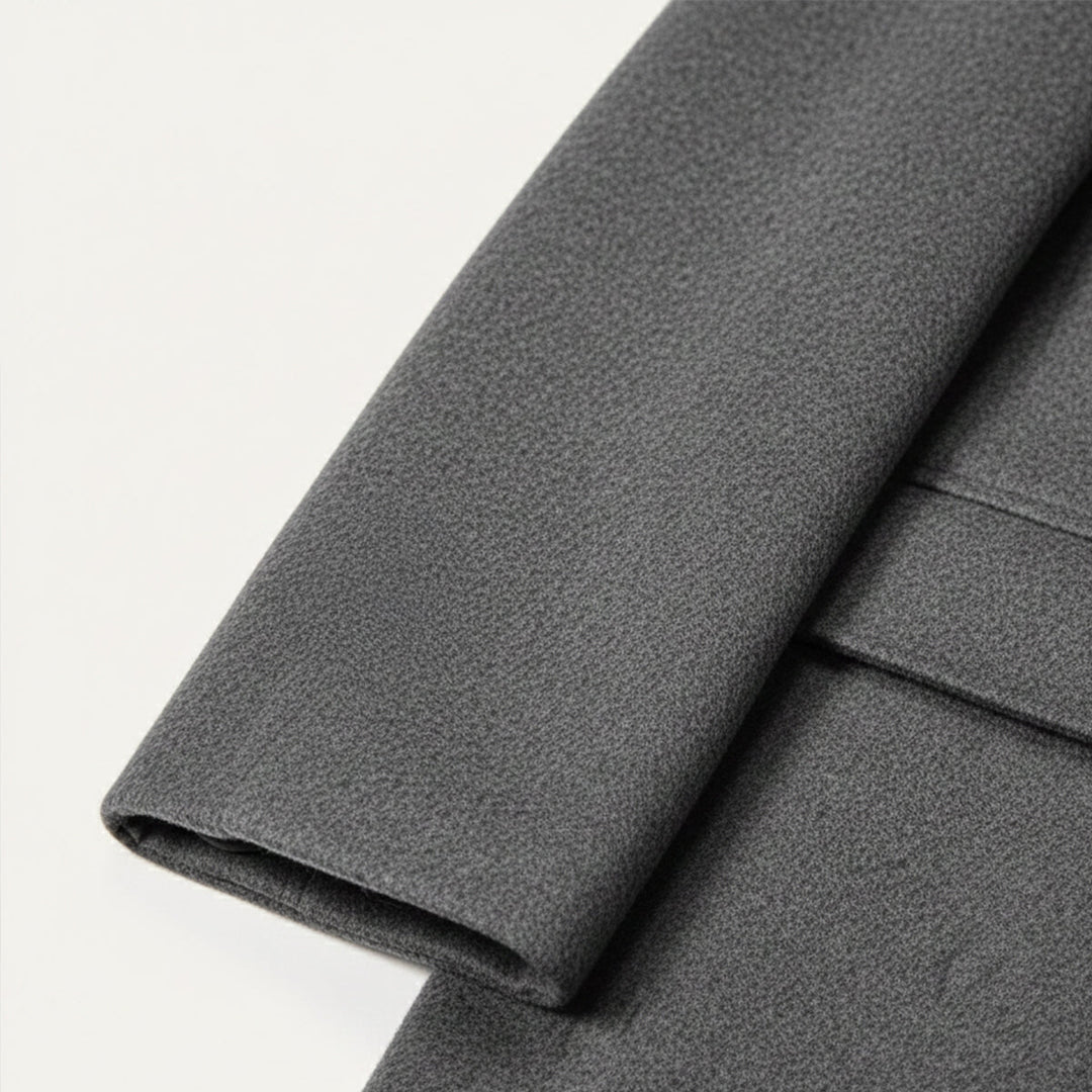 Freja Andersen | Herre Elegant varm lang uldblanding frakke