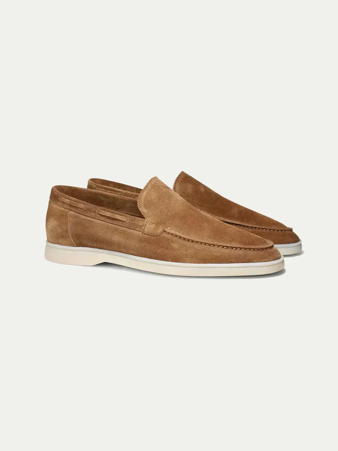 klassisk Suède Loafer Desert