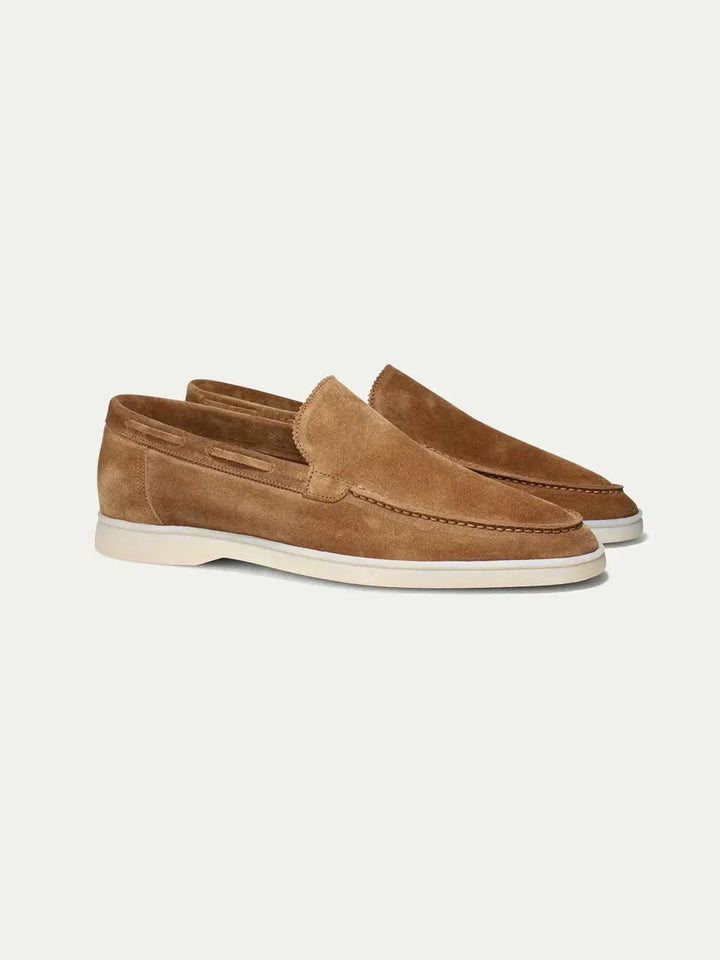 klassisk Suède Loafer Desert