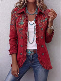 Fayrene™ | Bohemian Paisley flæsejakke