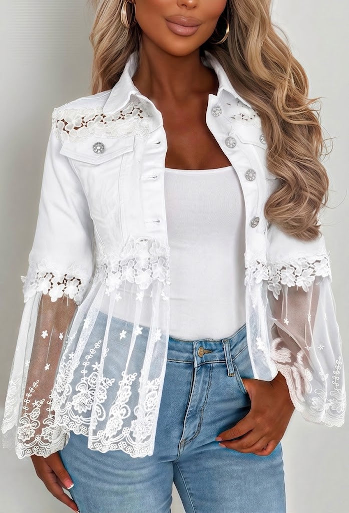 Sunnelace™ | Blonde-panel jakke — 1