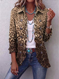 Navara™ | Leopardprint flæsejakke