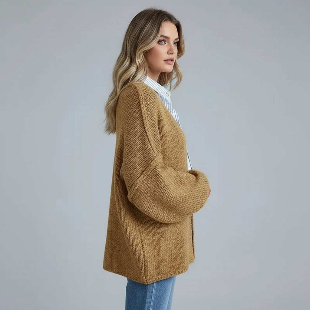 Oversize Cardigan | Afslappet strikcardigan — 2