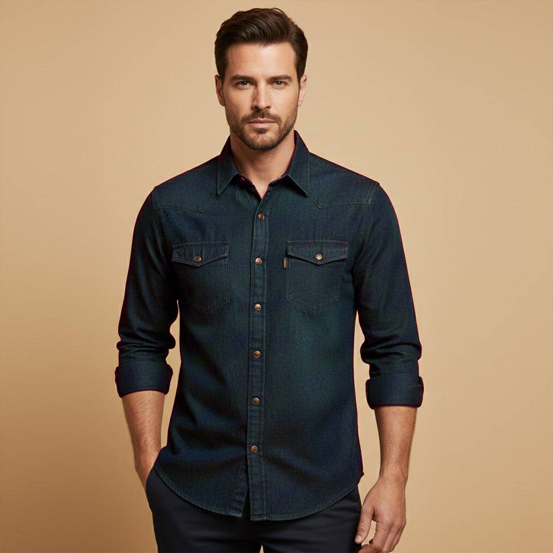 Ashford denim skjorte til mænd