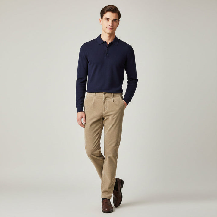 Crestwood Lane herre Elastic Waist fløjl afslappet bukser