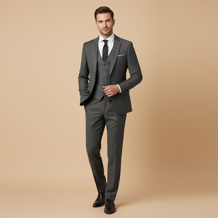Freja Andersen | Herre 3 Piece jakkesæt - Elegant slim fit Formal Tuxedo sæt