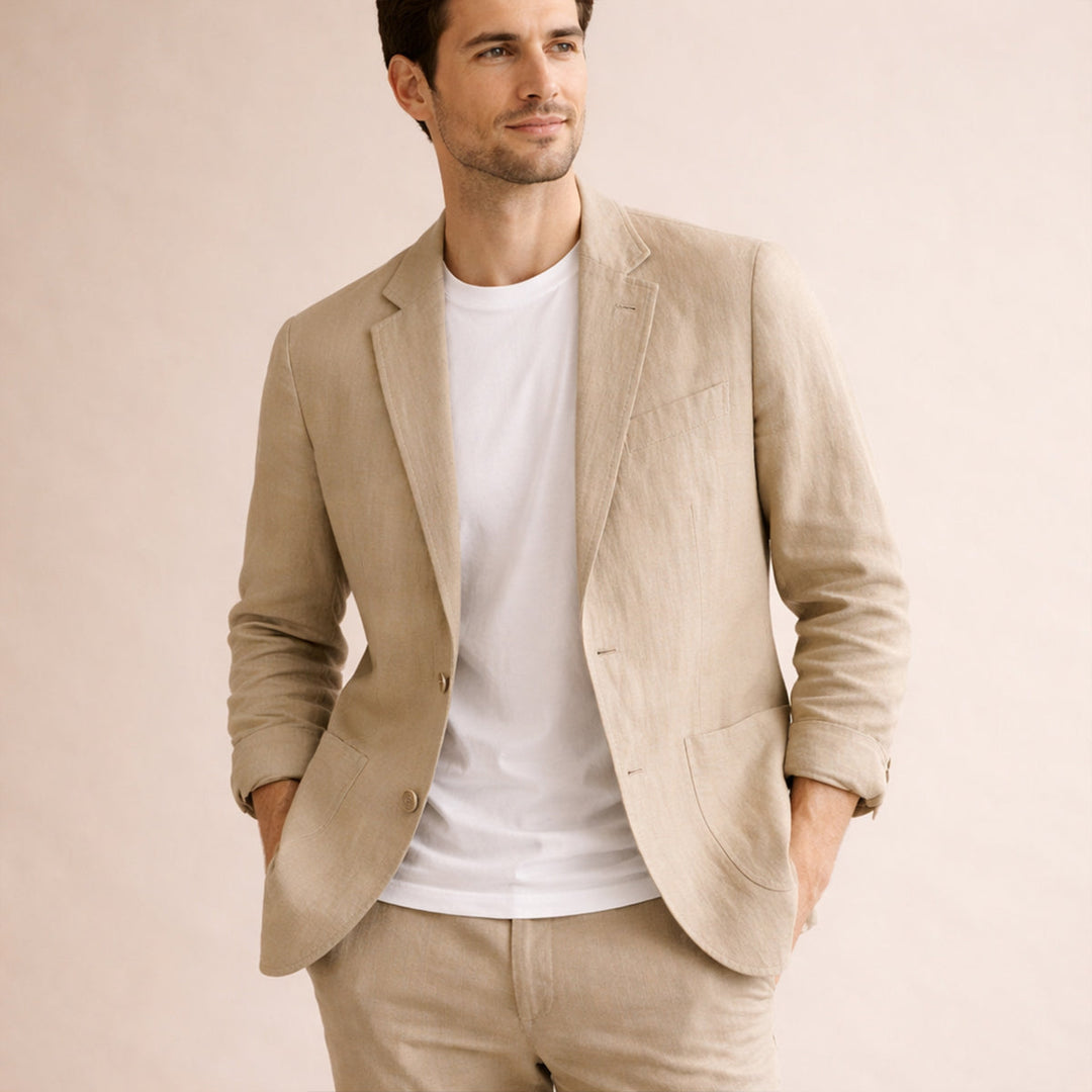 Venice hør sommer blazer - bryllupsgæst mænd - formelle anledninger