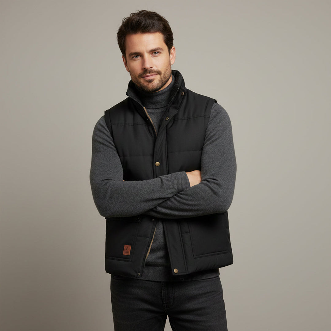 Freja Andersen | Herre varm moderne fleeceforet vinter Vest