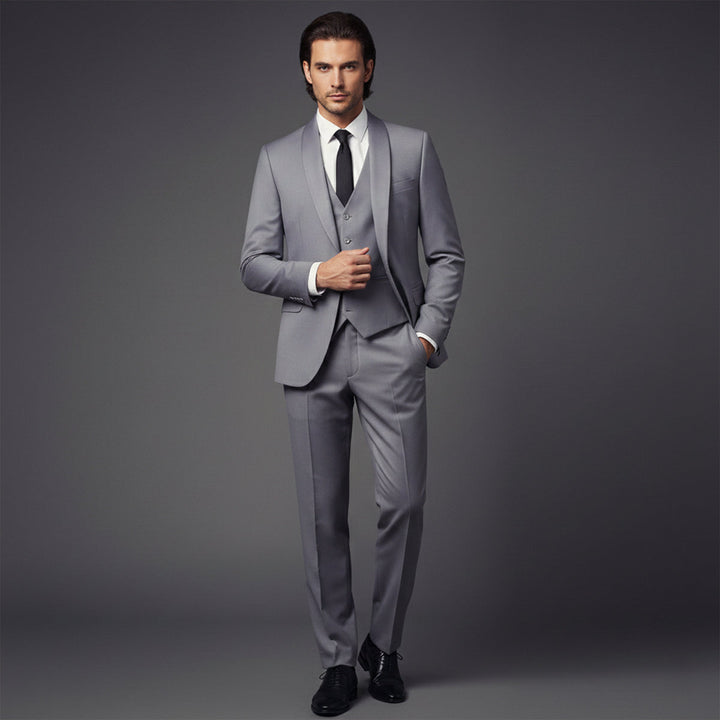 Freja Andersen | Herre 3 Piece jakkesæt - Elegant slim fit Formal Tuxedo sæt