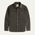 Stratford Hill herre retro afslappet knaplukning stribet skjorte