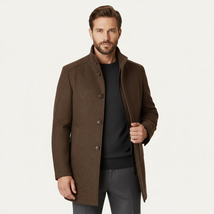 Vienna uld frakke - herre klassisk vinter Overcoat
