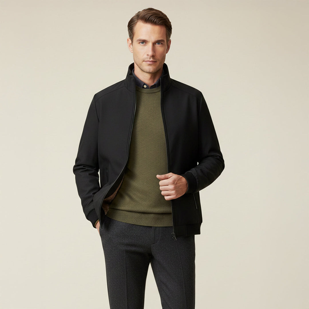 Freja Andersen | Herre Elegant varm Fleece Lining jakke