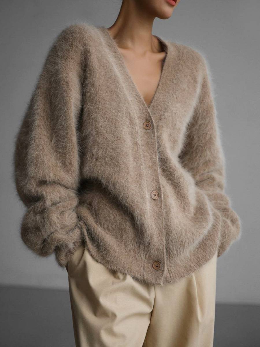 Grace | Cashmere oversized cardigan — 2