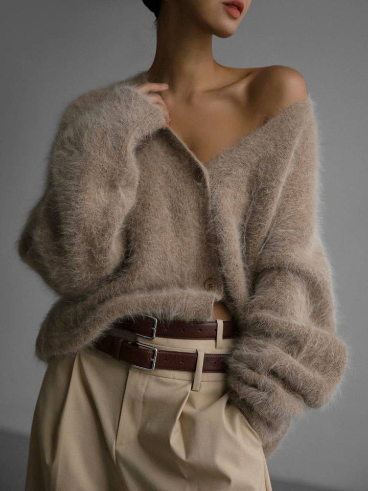 Grace | Cashmere oversized cardigan — 1