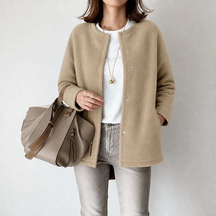 Carla | Elegant uld cardigan — 2