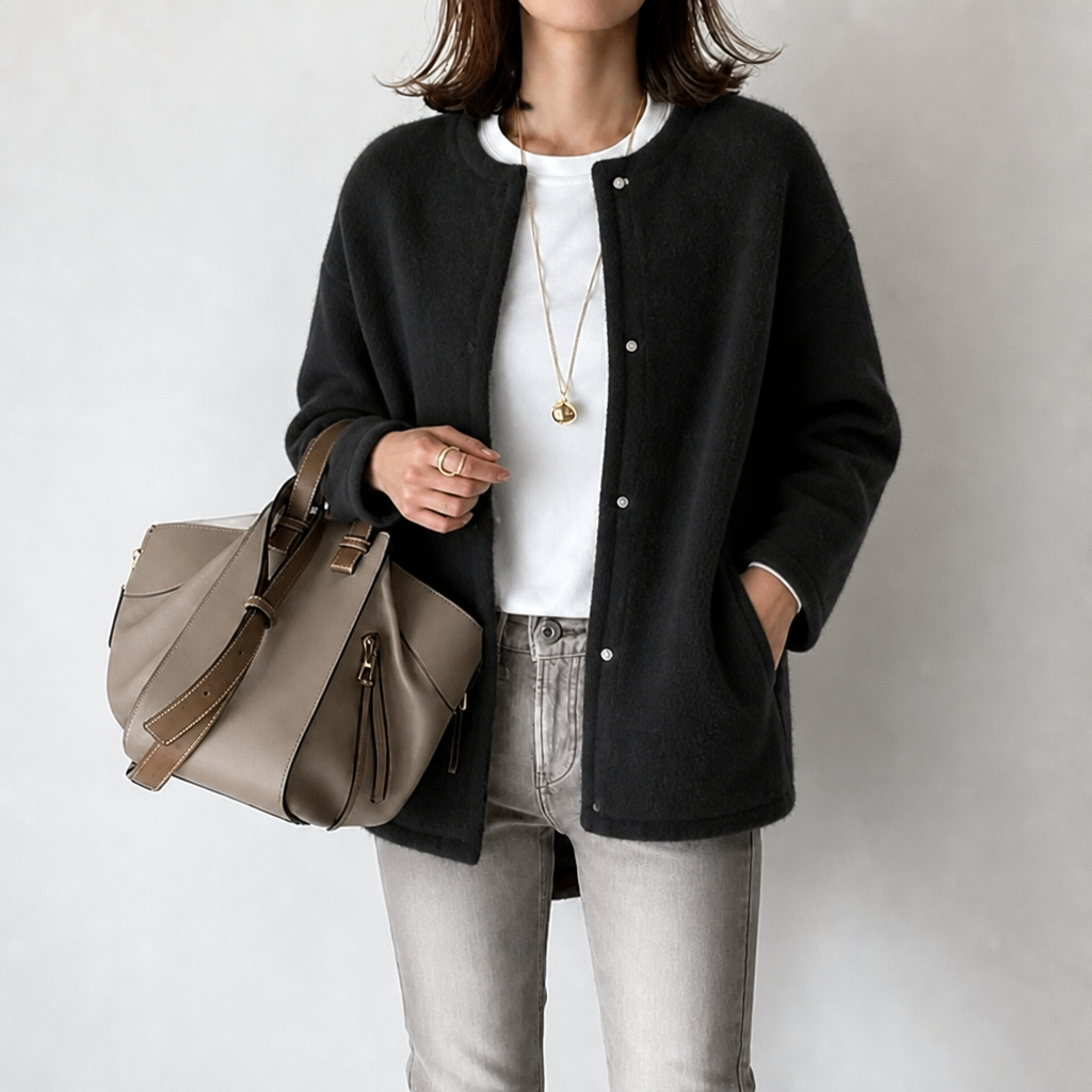 Carla | Elegant uld cardigan — 4