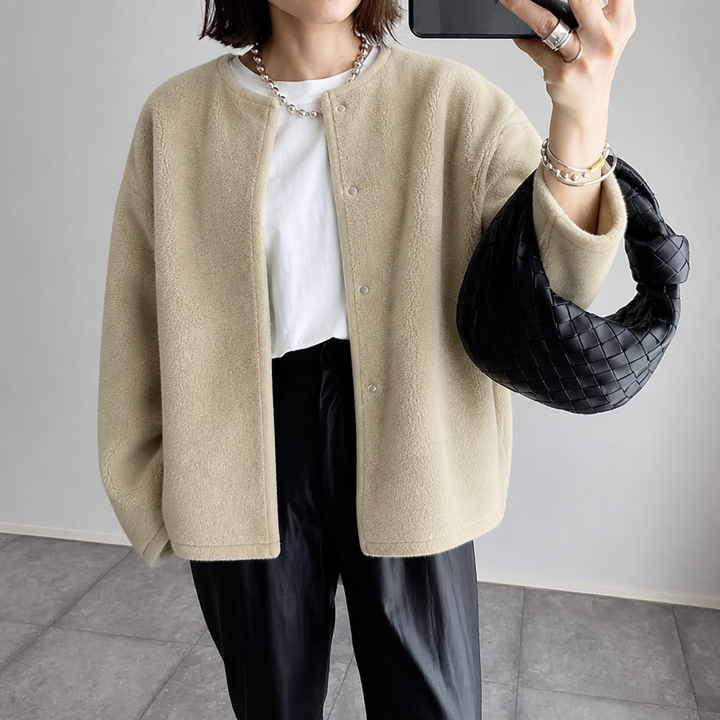 Carla | Elegant uld cardigan — 7